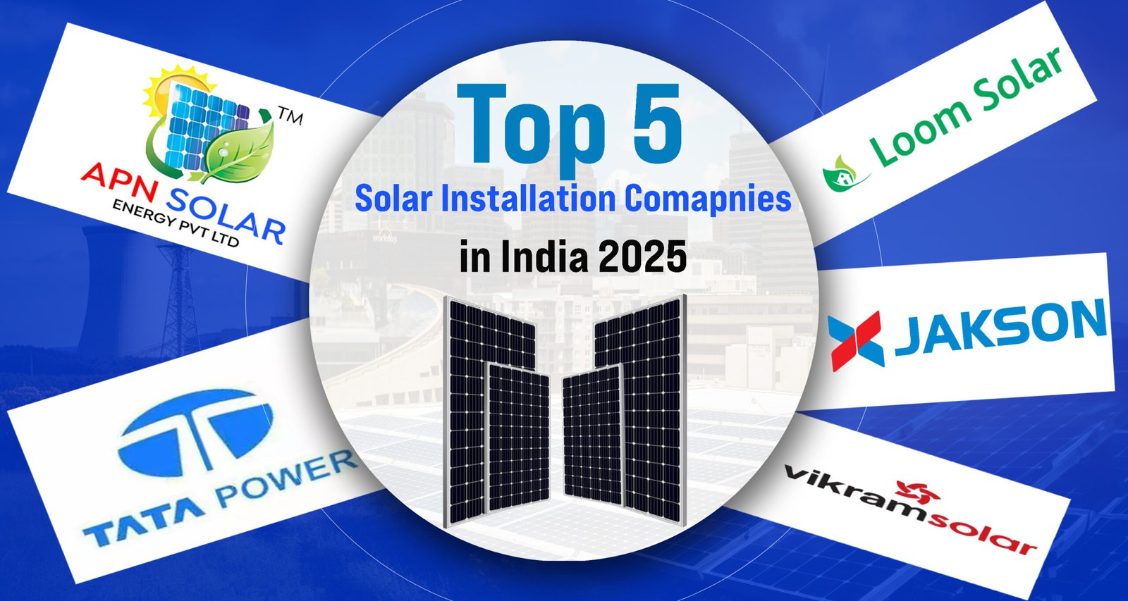 Top 5 solar companies