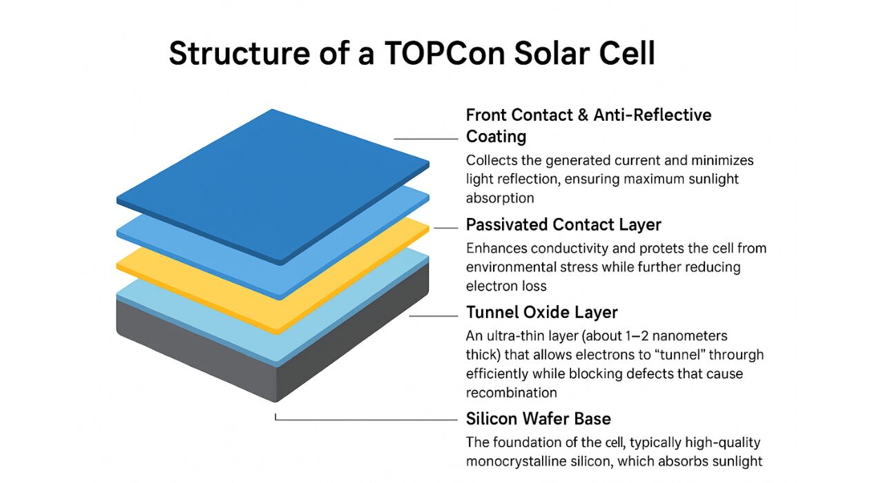 TOPCon Solar Cell Structure