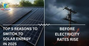 Top 5 reasons to switch to solar energy