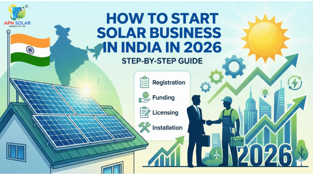 How to start Solar Business in India in 2026