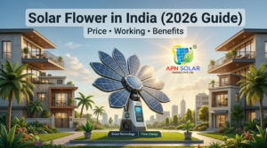 Solar Flower in India
