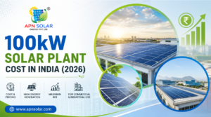 100kW Solar Plant Cost in India