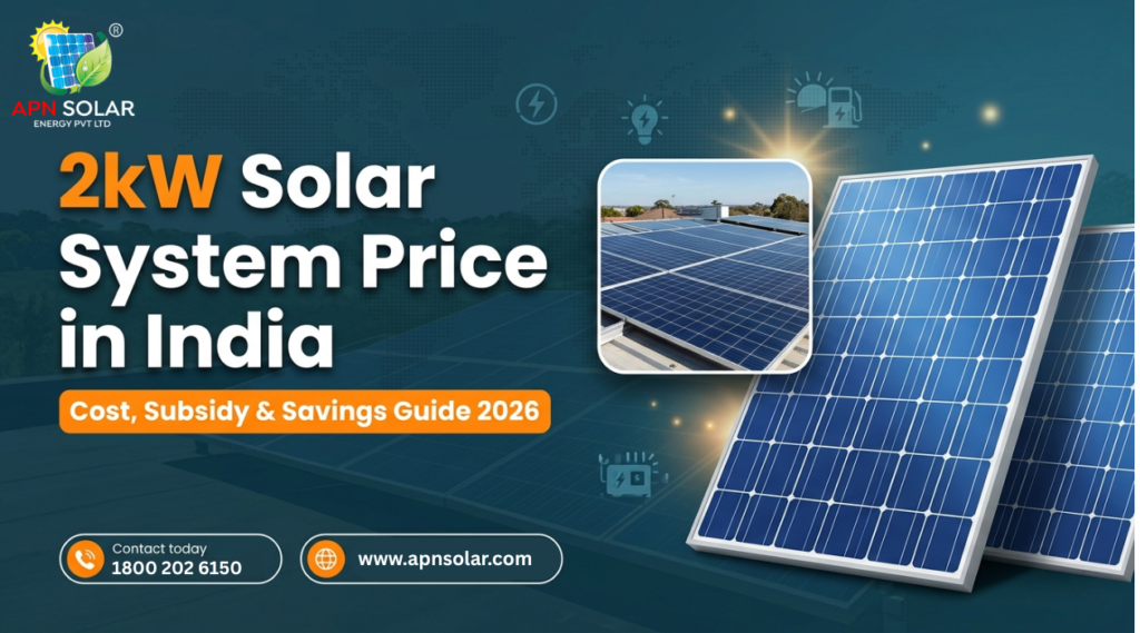 2kW Solar System Price in India