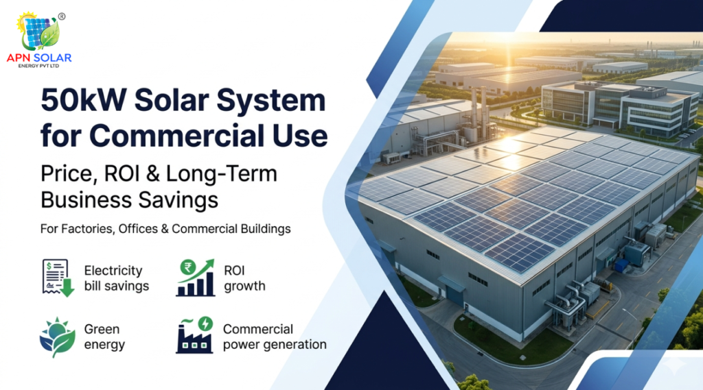 50kW Solar System for Commercial Use