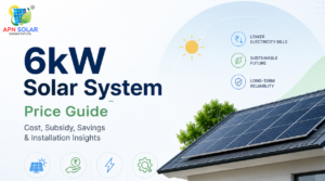 6kW Solar System Price in India
